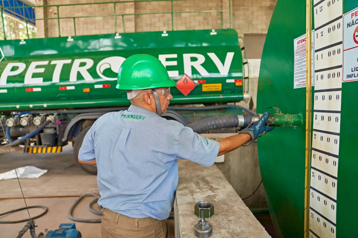 Abastecimento em comodato Petroserv